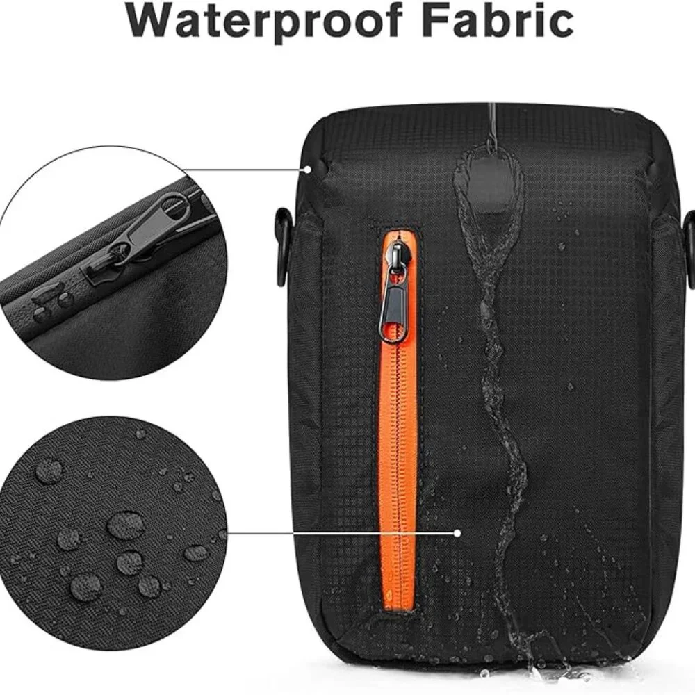 S-ZONE Dual-Open Camera Bag Waterproof Case - Black